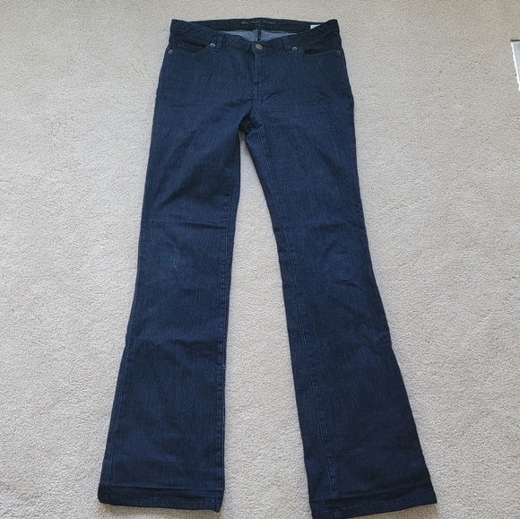 Michael Kors Boot Cut Dark Wash Jeans Size 4 - Picture 2 of 15